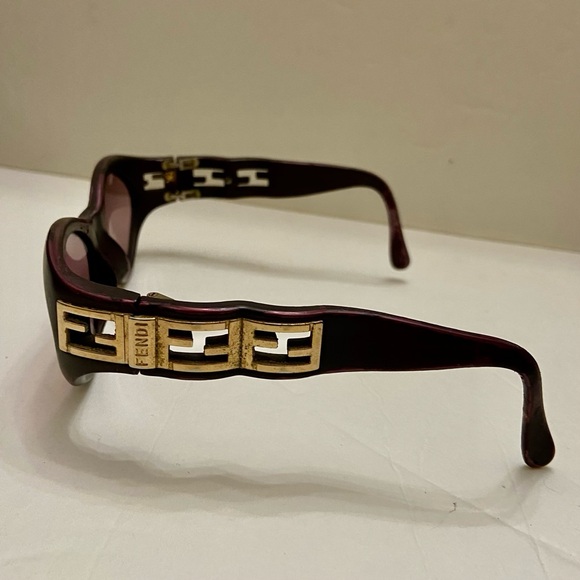 Vintage, Fendi Burgundy Bi-Focal with Case (5.5in x 1.75in x 2.5in) - Picture 5 of 14